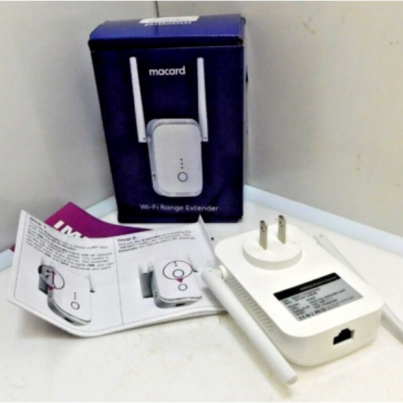 Dual Antenna Wi-Fi Range Extender - White - Picture 8 of 8